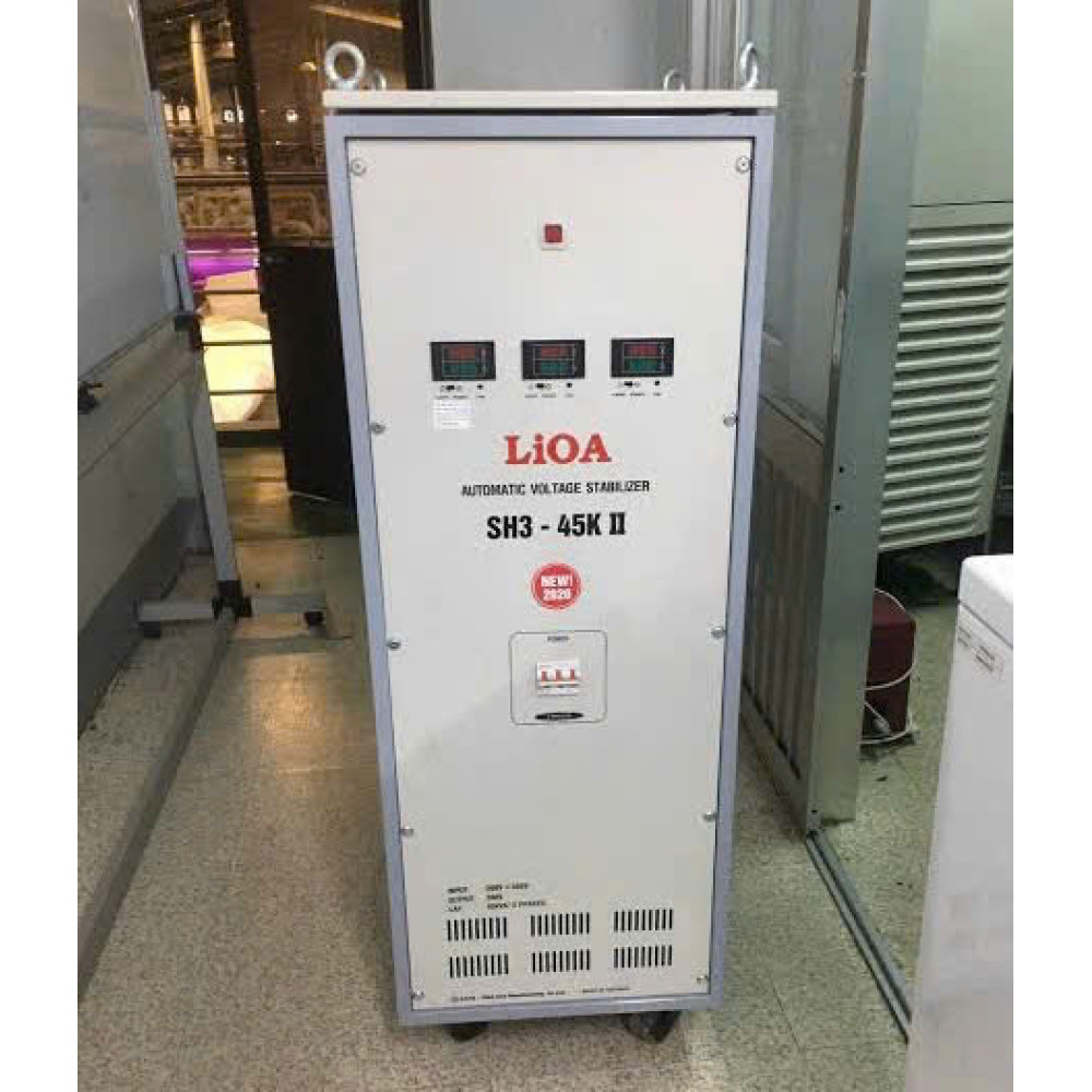 Ổn Áp LiOA 45KVA 3 Pha SH3-45KII Dải 260V