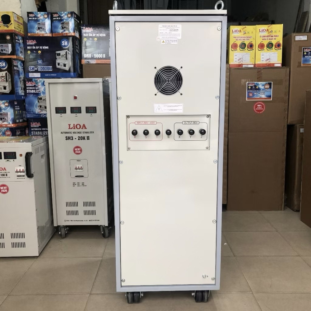 Ổn Áp LiOA 45KVA 3 Pha SH3-45KII Dải 260V